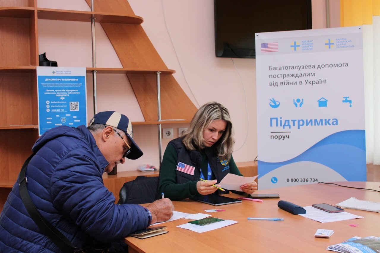 Підтримка поруч: комплексна допомога під час війни від Карітасу України за підтримки США