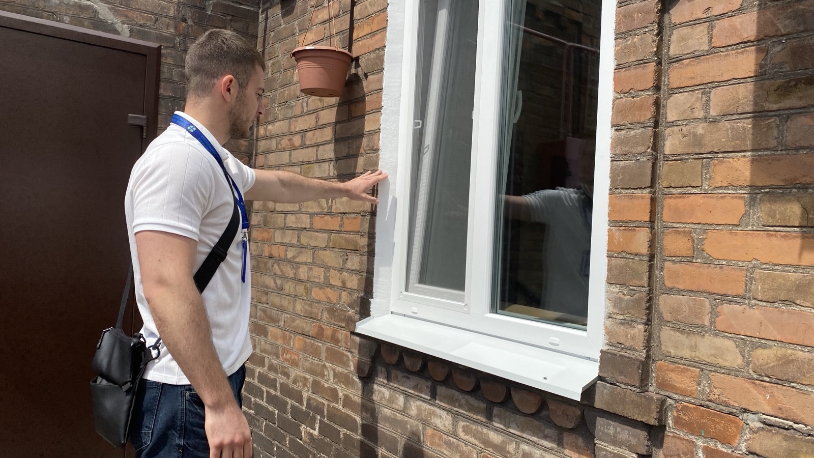 Карітас продовжує відновлювальні ремонти та підтримку ВПО у Запоріжжі